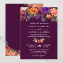 Search for orange and plum invitations Fall
