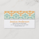 Search for victorian pattern business cards Lace