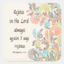 Search for rejoice in the lord stickers God