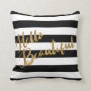 Recherche de rayures coussins Typographie