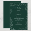 Search for emerald green menus Formal