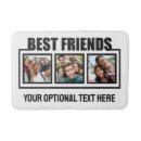 Search for best friend bath mats Friendship