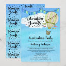 Search for balloons graduation invitations Hot air balloon