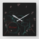 Search for rock band clocks Drummer