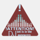 Search for triangle sign stickers Funny