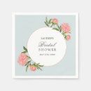 Search for bridal luncheon napkins Botanical