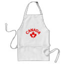 Search for canada apron aprons Red