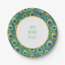 Recherche de exotique assiettes en papier Motif