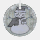 Recherche de givré ornements Bonhomme