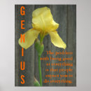 Search for genius at work posters Humour