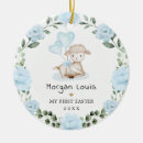 Search for grandsons first ornaments Baby boy