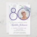Search for wisteria birthday invitations Purple