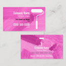 Recherche de peintre mur cartes visite Professionnel