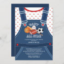 Recherche de sports baby shower invitations Football