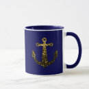 Search for blue and gold anchors mugs Summer