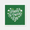 Search for irish shamrock napkins Clover