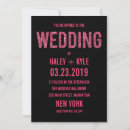 Search for glitz glam wedding invitations Glitter