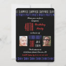 Search for men 40th birthday invitations Fortieth