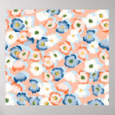 Search for watercolor pattern posters Floral
