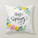 Search for hello spring pillows Flower