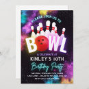 Recherche de bowling fille invitations Pour l'anniversaire de bowling