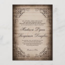 Search for wood frame wedding invitations Country