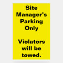 Recherche de parking signs Avertissement