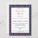 Recherche de écossais invitations Violet