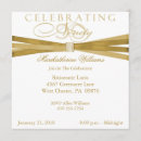 Search for nintieth invitations Elegant