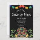 Search for cinco de mayo invitations Colourful mexican festive party
