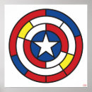 Search for marvel logo posters Captain america shield