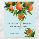 Search for fruit wine labels Oranges
