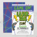 Recherche de laser tag invitations Garçons