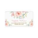 Search for floral botanical return address labels Pastel