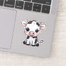 Search for kawaii cow stickers Calf