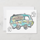 Recherche de scoobydoo cartes invitations Rétro