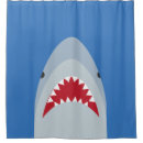 Search for great white shark shower curtains Cartoon