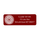 Search for mandala return address labels White