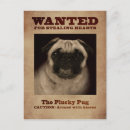 Recherche de pug dog cartes postales Funny