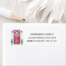 Search for red door return address labels Change of address
