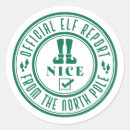 Search for elf stickers North pole