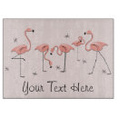 Search for flamingo cutting boards Whimsical
