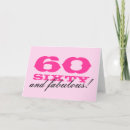 Search for 60 and fabulous cards 60th