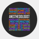 Recherche de régional autocollants Anesthésie