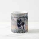 Search for wolf conservation mugs Wolves