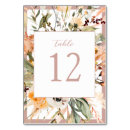 Search for peach flower wedding table cards Blush pink