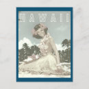 Search for vintage dancers postcards Hawaii