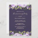 Search for purple housewarming invitations Party