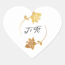 Search for black and white flower stickers Heart