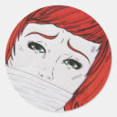 Search for anime girl stickers Hair